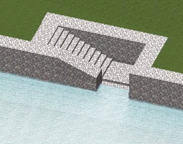 Проектування укріплення берегів